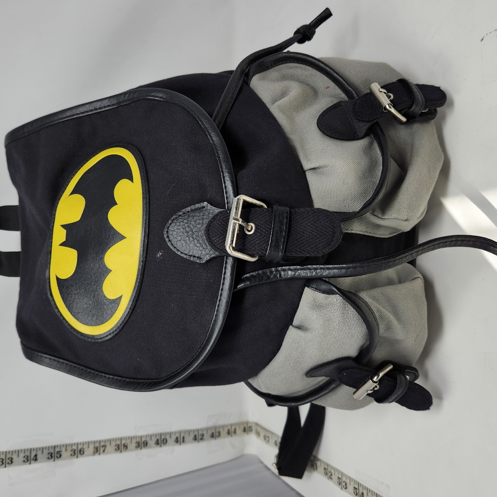 Batman Black and Gray Backpack